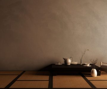 Mock up, Designed specifically in Japanese style, empty room. 3D