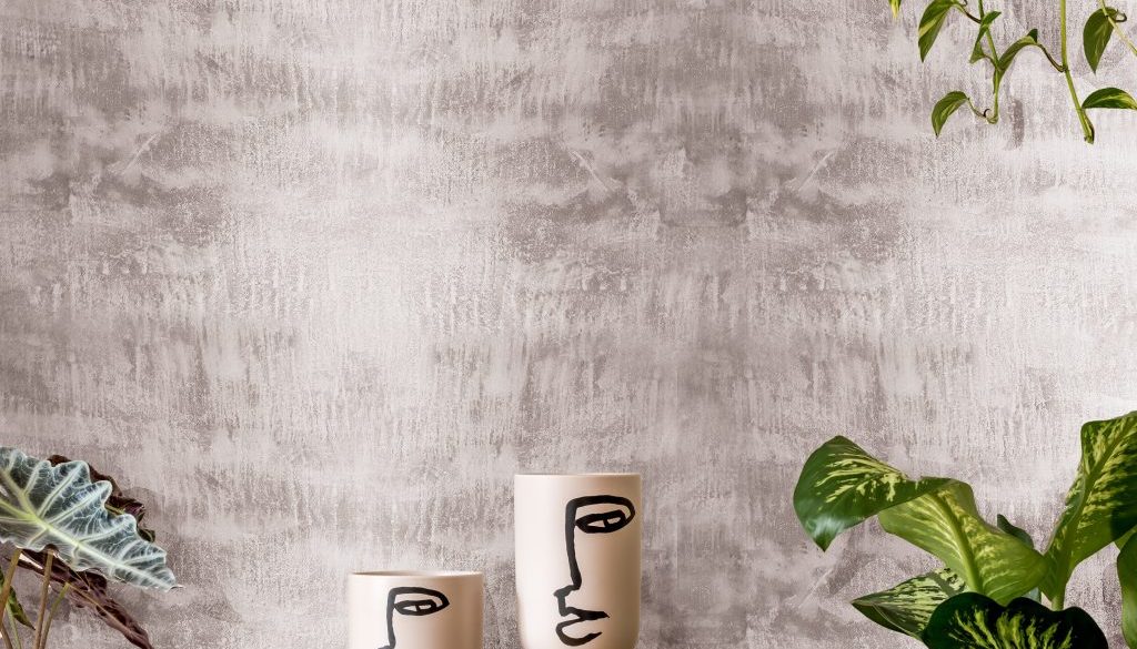 Interior design of living room with two black mock up poster fra